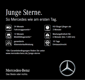 Junge Sterne Mercedes Halm